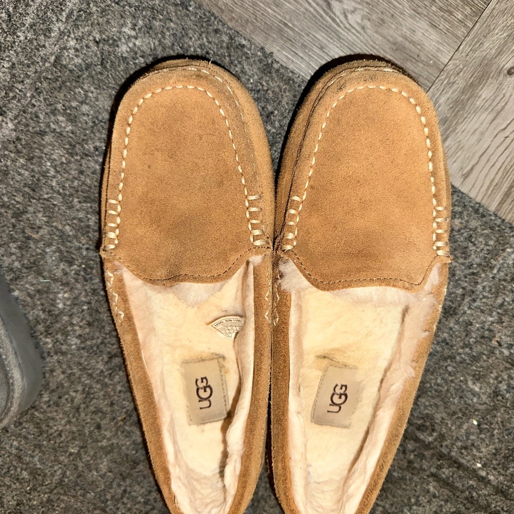 UGG women’s  Tan Suede Loafers